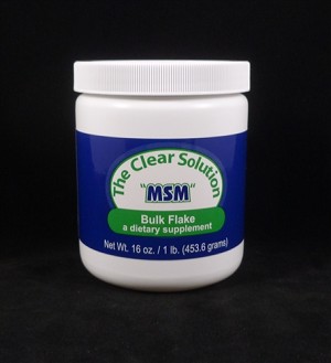Msm Health Solutions 122 1 Lbs Bulk Flake Organic Food Grade Sulfur Jar