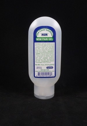 Msm Health Solutions 136 4 Oz Pain Gel Water Lonizer