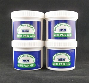 Msm Health Solutions 138 4 Oz Pain Gel, 4 Jar