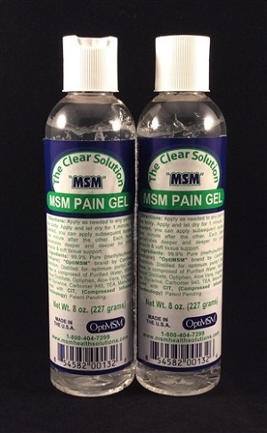 Msm Health Solutions 158 8 Oz Pain Gel, 2 Squeeze Bottle