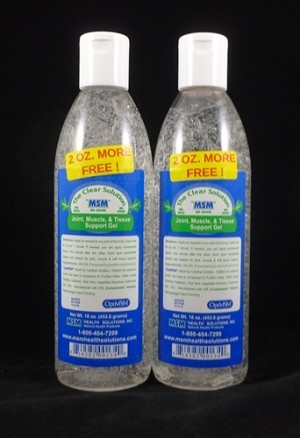 Msm Health Solutions 1617 16 Oz Pain Gel, 2 Squeeze Bottle