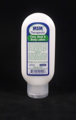 Msm Health Solutions 171 4 Oz Therapeutic Face, Neck & Body Lotion Tube