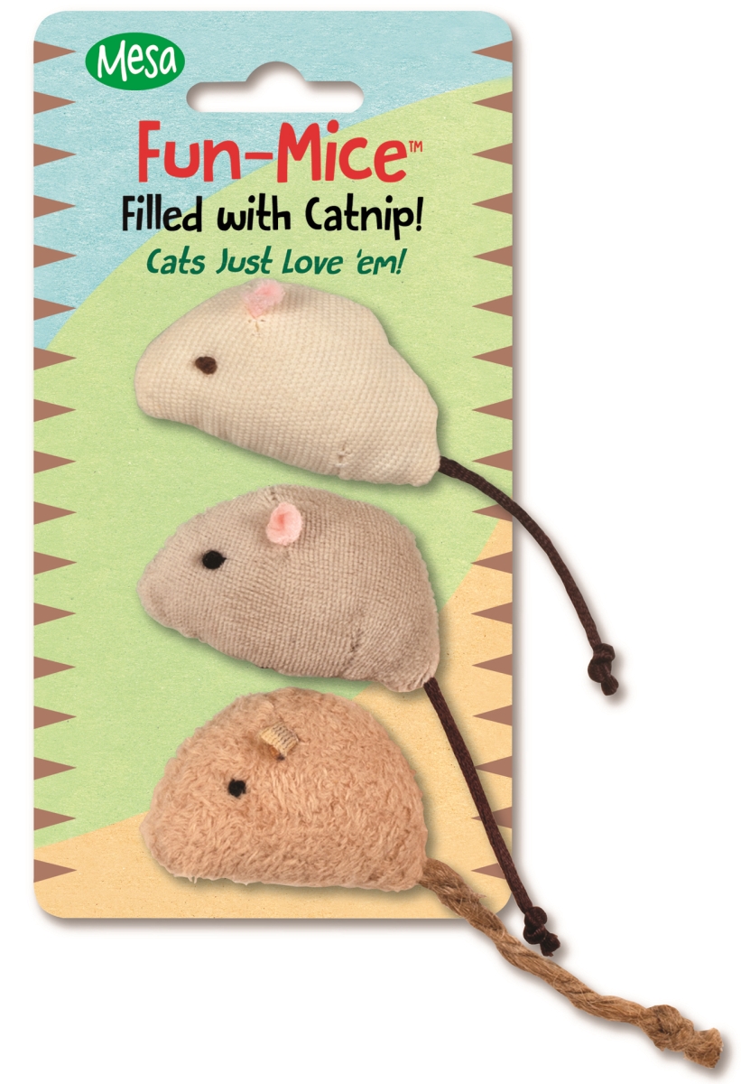 Ct013-3 Fun-mice Cat Toy