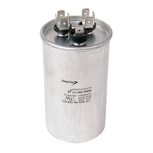 UPC 095247003099 product image for T4JR0525 Round Motor Run Capacitor Dual Capacitance Can - 440 VAC 25 Plus 5 | upcitemdb.com