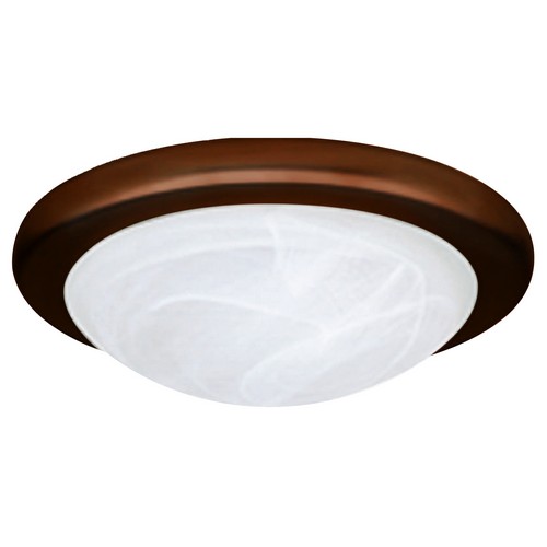 Led Decorative Ceiling Lighting 13 In. 17w 4000k - Bronze - Pack Of 3