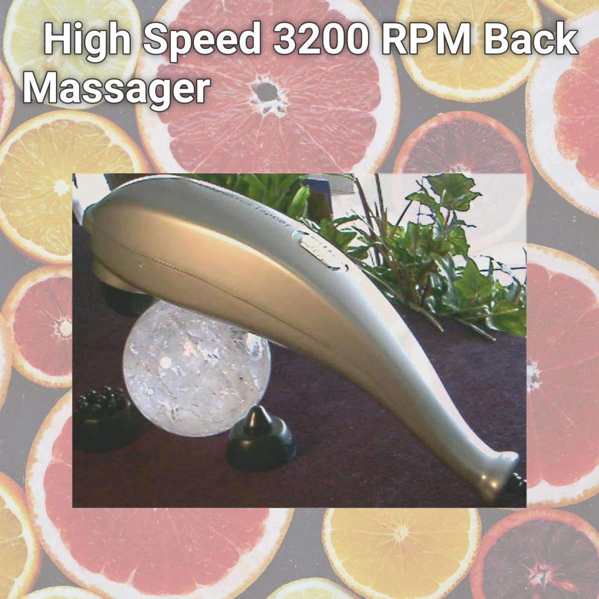 Picture of Massagenius TAPPER High Speed 3200 RPM Back Massager
