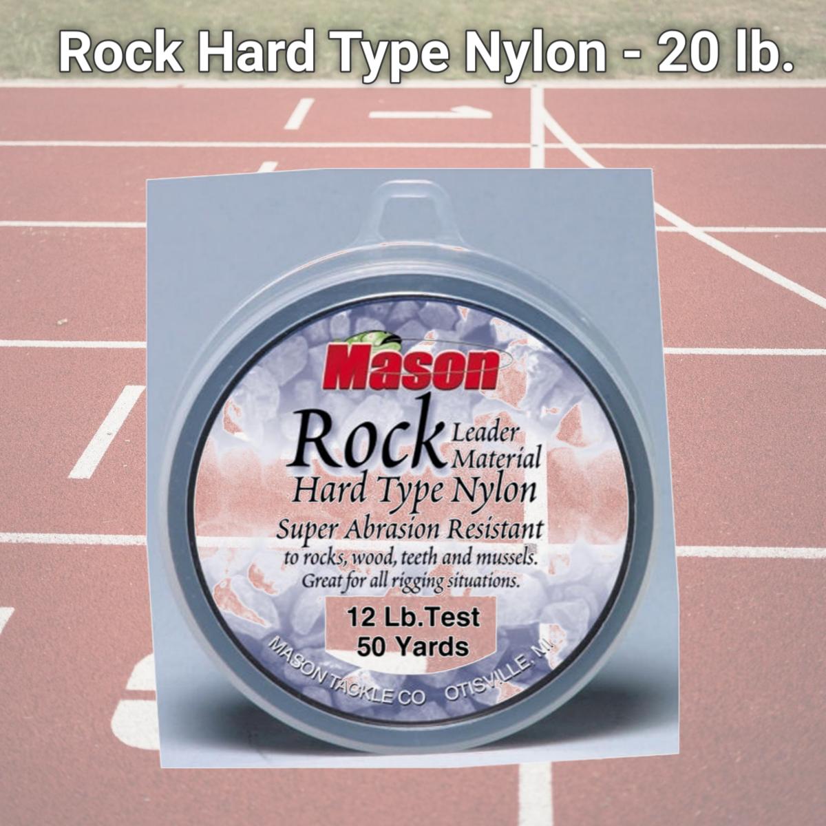 Picture of Mason Tackle Company RL-50-20 Rock Hard Type Nylon - 20 lb.