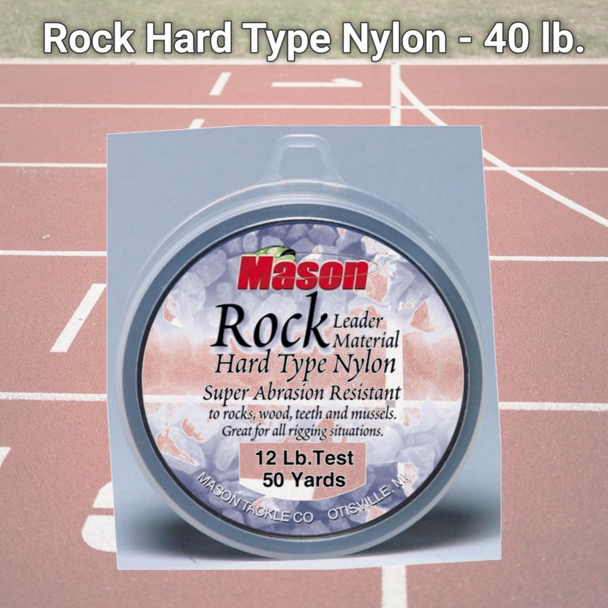 Picture of Mason Tackle Company RL-50-40 Rock Hard Type Nylon - 40 lb.