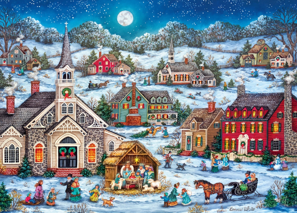 72242 Holiday Peace on Earth Puzzle, 1000 Piece