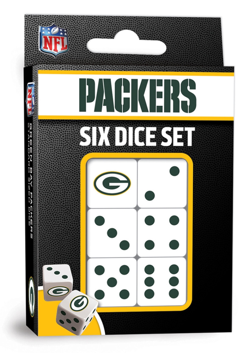 UPC 705988000065 product image for Masterpiece GBP3140 NFL Green Bay Packers Dice Set | upcitemdb.com