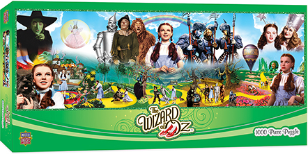71745 Wizard Of Oz Panoramic Montage Jigsaw Puzzle, 1000 Pieces