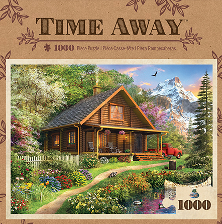 71750 Mountain Retreat Time Away Puzzle, 1000 Pieces