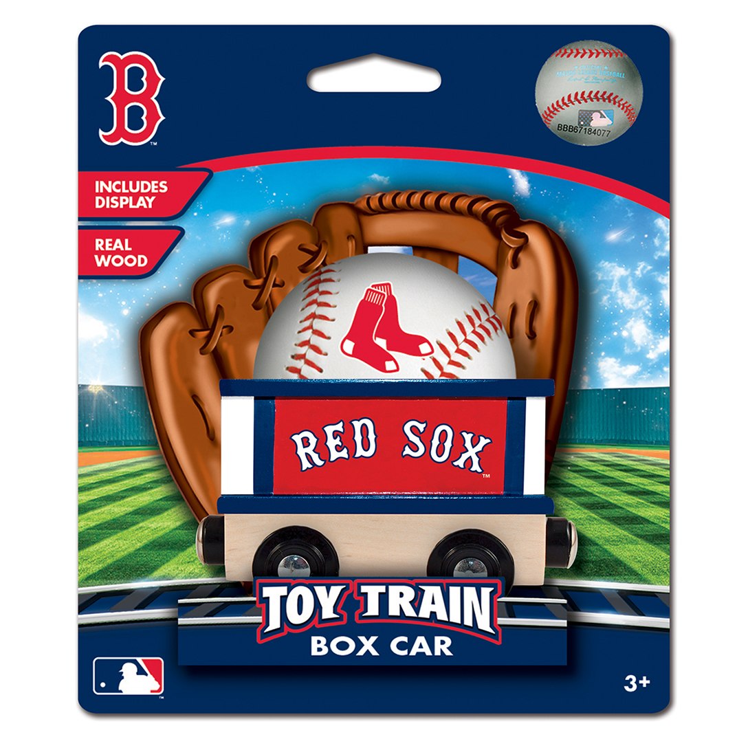 Masterpieces Puzzle 41875 MLB Boston Red Sox Wood Train Box Car