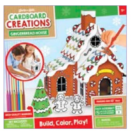 21930 Holiday Cardboard Creations Gingerbread House