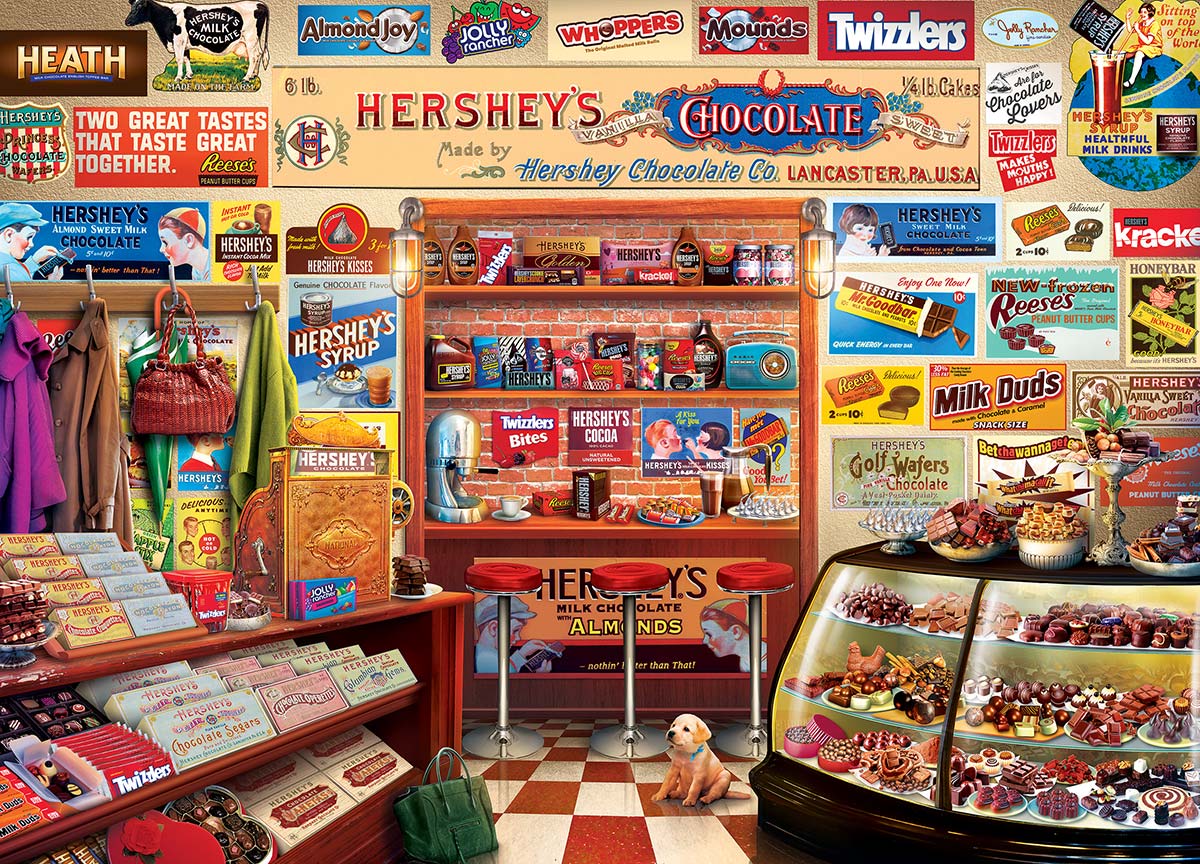 Hershey 71913 Candy Shop Puzzle - 1000 Piece