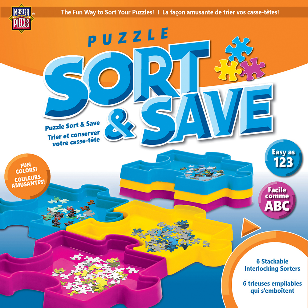 51695 Sort & Save Puzzle Piece Trays