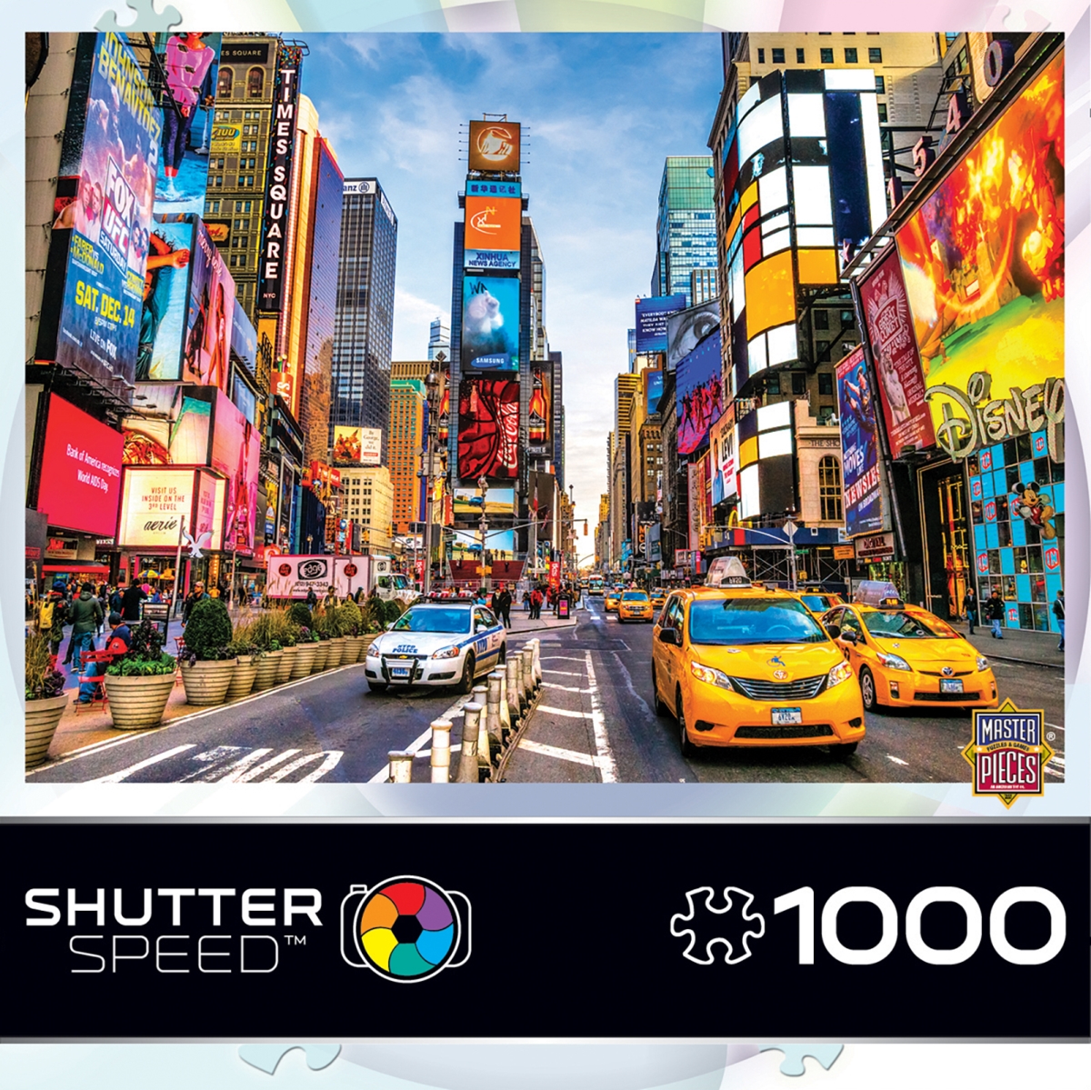 71607 19.25 X 26.75 In. Shutterspeed Times Square Jigsaw Puzzle - 1000 Piece