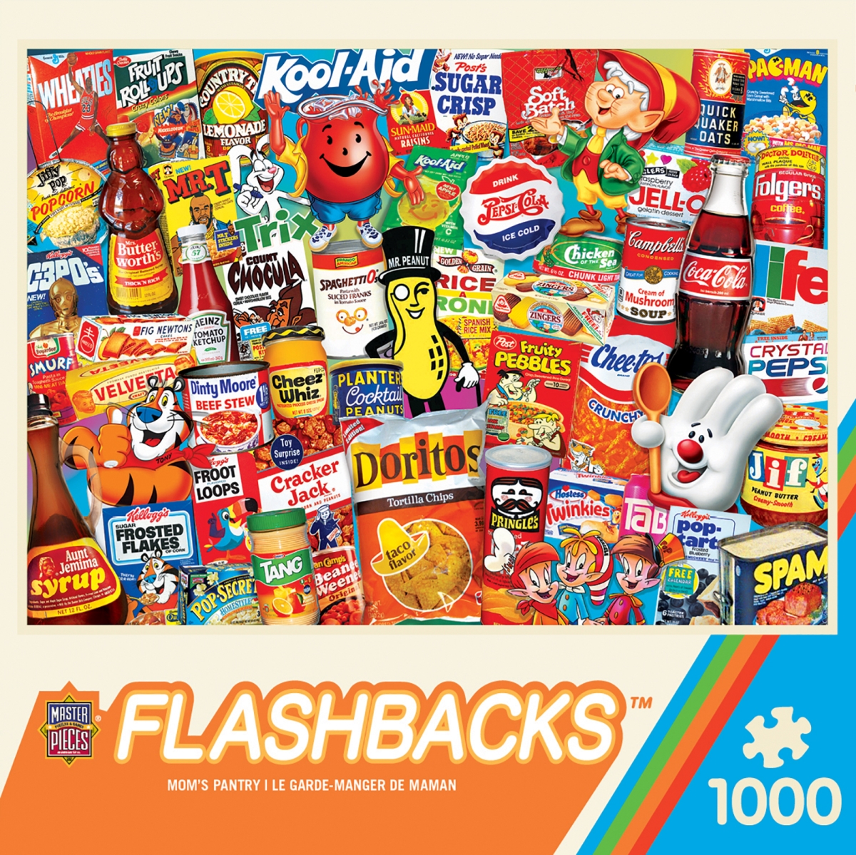 71833 19.25 X 26.75 In. Flashbacks Moms Pantry Puzzle - 1000 Piece