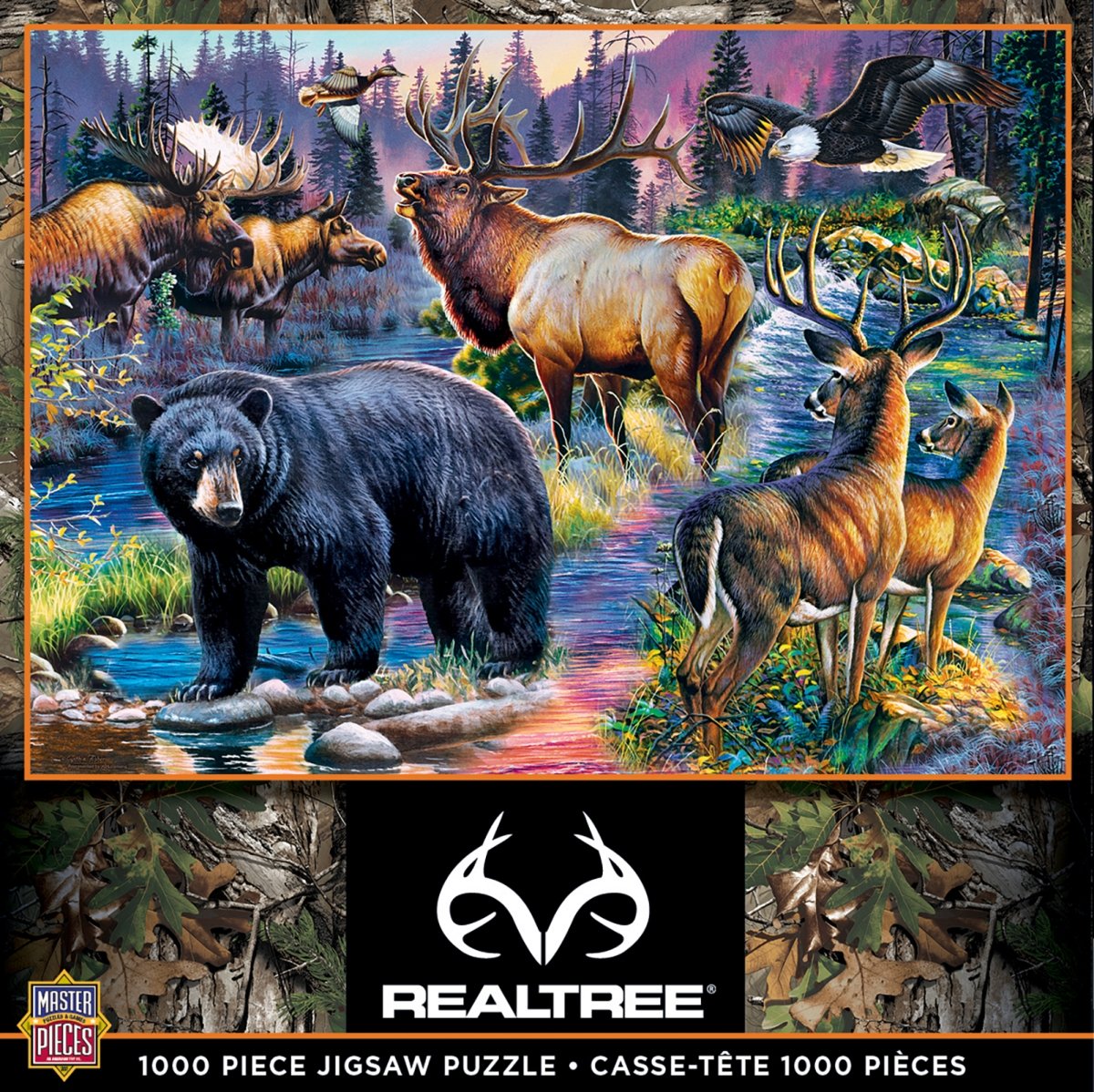 71940 19.25 X 26.75 In. Realtree Wild Living Jigsaw Puzzle - 1000 Piece