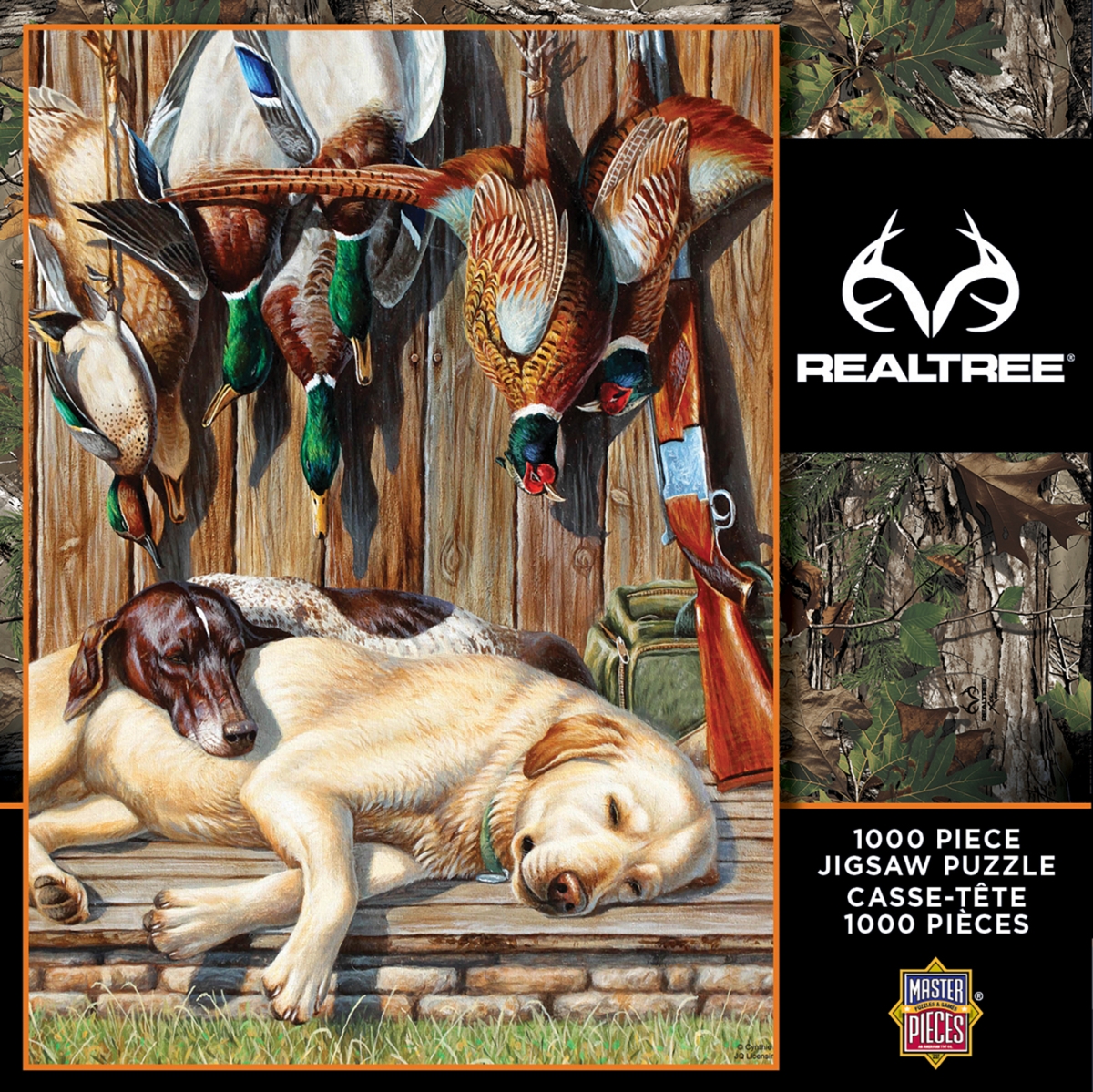 71941 19.25 X 26.75 In. Realtree All Tuckered Out Jigsaw Puzzle - 1000 Piece