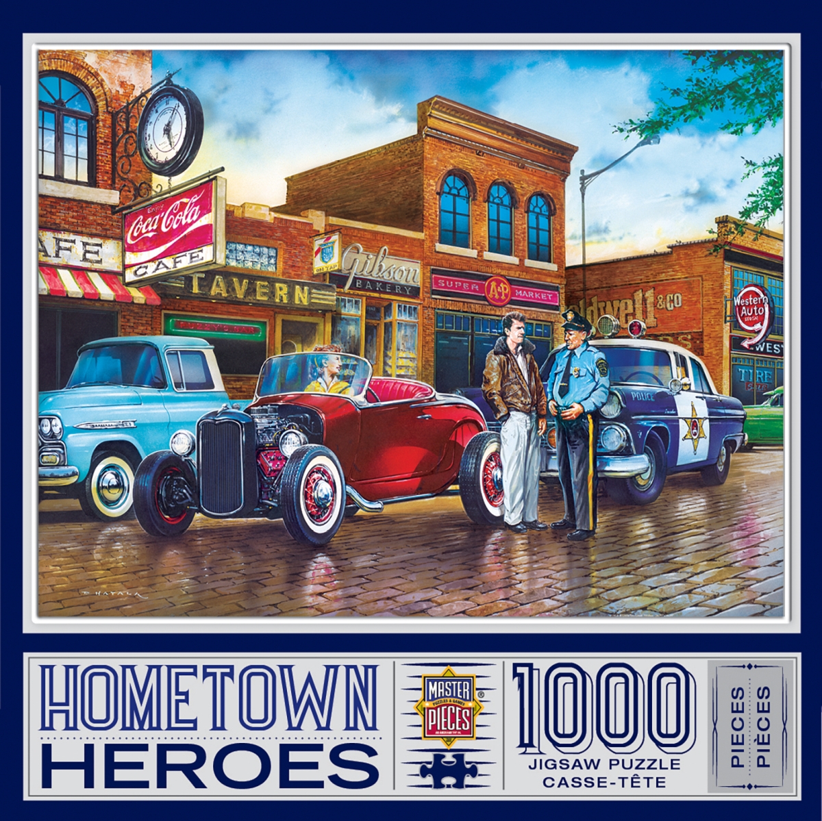 71954 19.25 X 26.75 In. Dan Hatala Hometown Heroes A Little Too Loud Jigsaw Puzzle - 1000 Piece