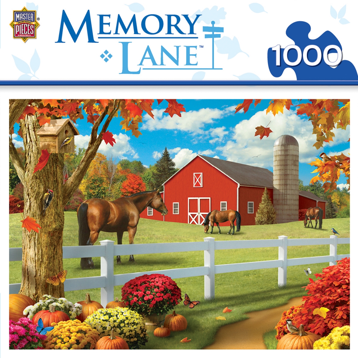81741 19.25 X 26.75 In. Alan Giana Memory Lane Pastures Of Chance Jigsaw Puzzle - 1000 Piece