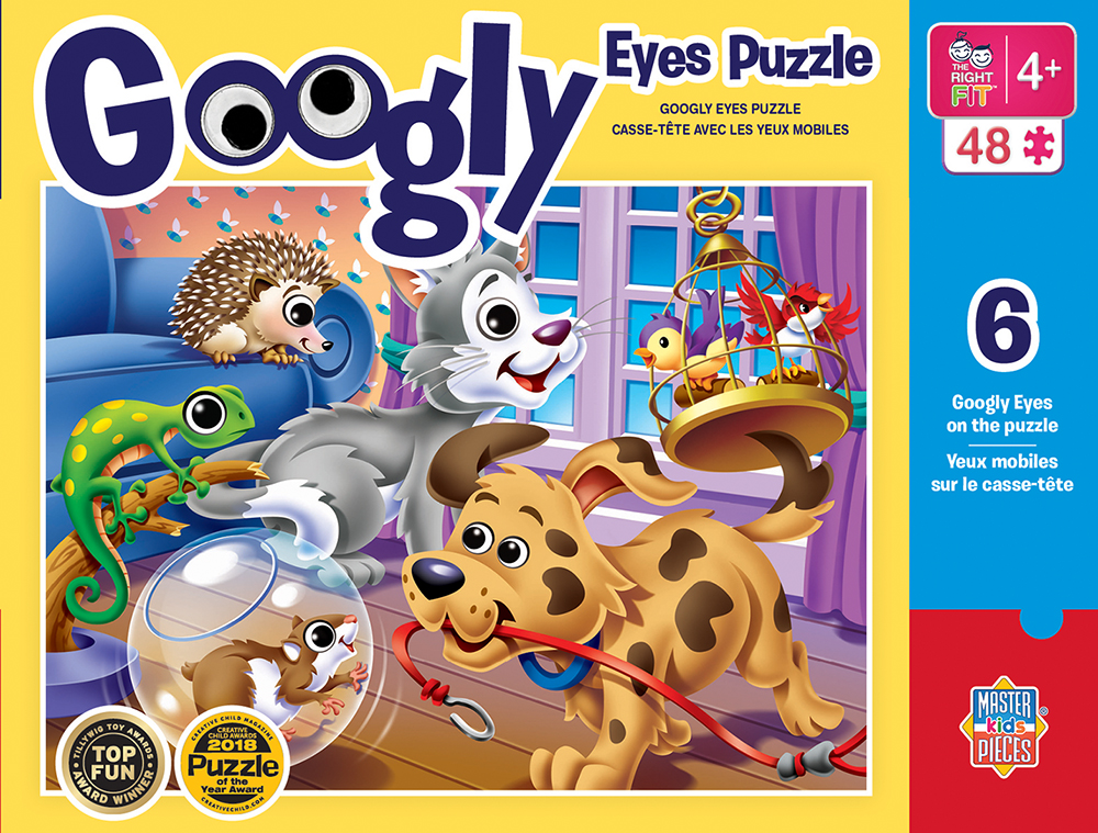 11838 14 X 19 In. Googly Eye Right Fit Pets Jigsaw Puzzle - 48 Piece