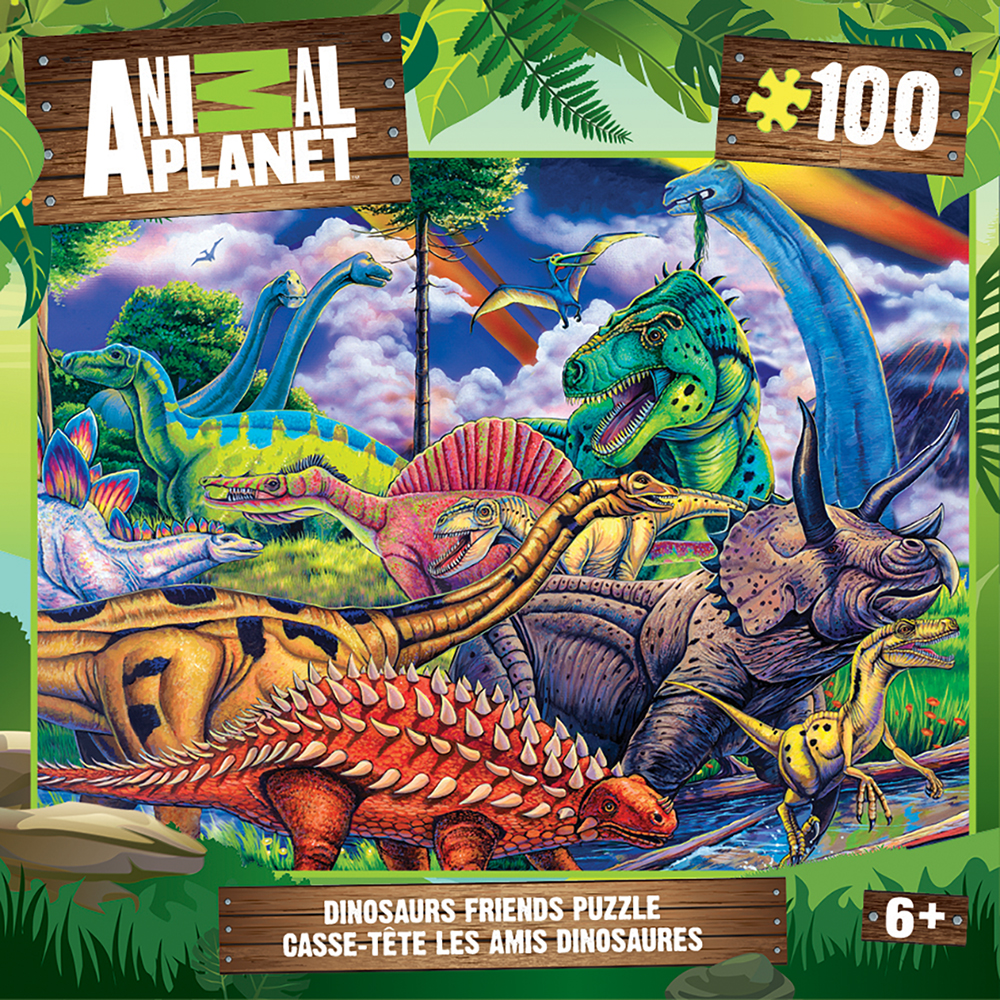 11841 Animal Planet Dinosaur Friends Puzzle - 100 Piece