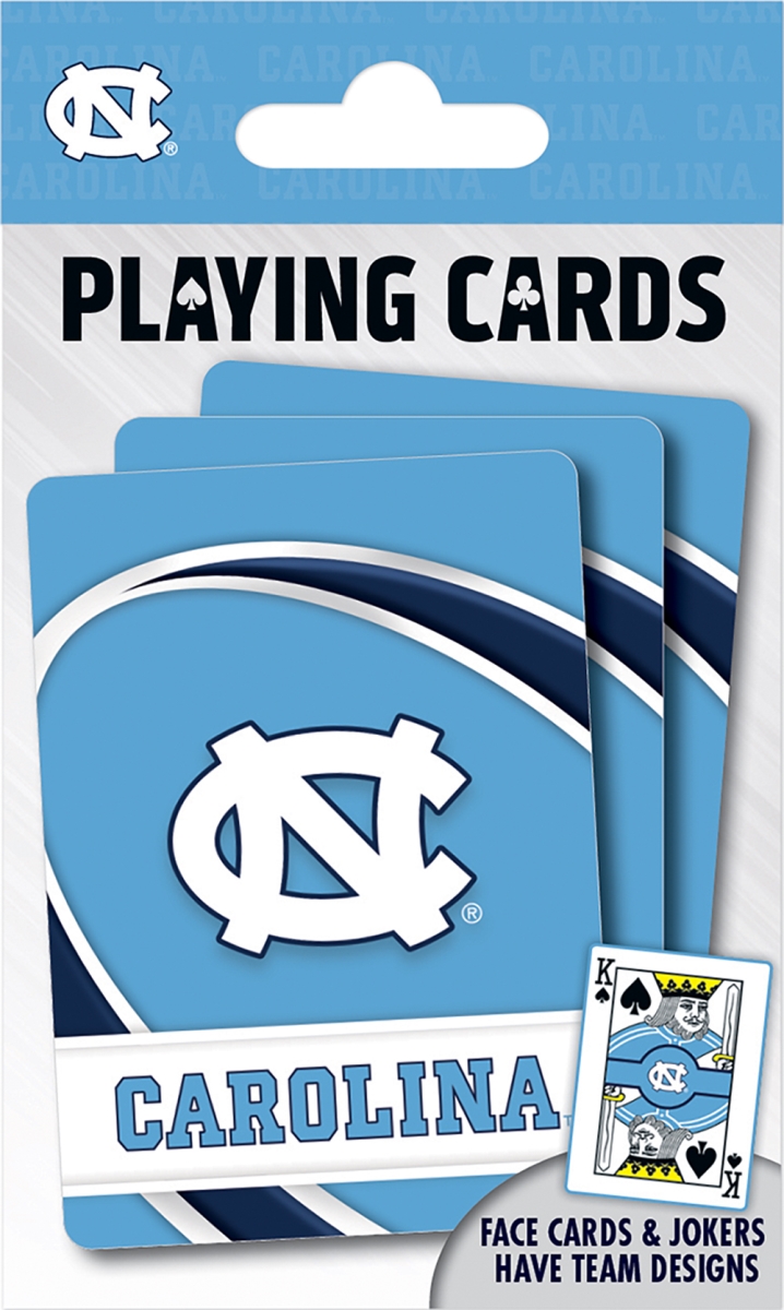 91842 3.5 x 2.5 in. North Carolina Tar Heels Playing Cards