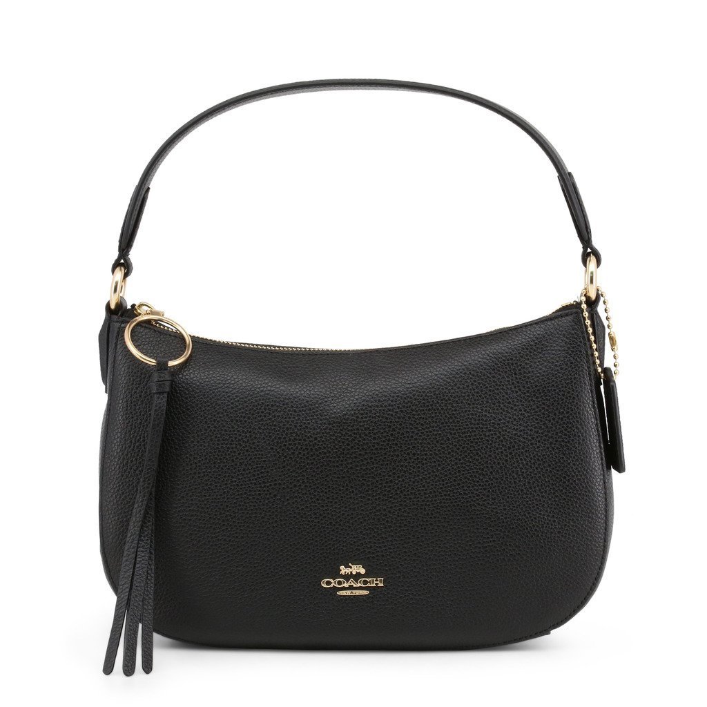52548-gdblk-black-nosize Womens Shoulder Bag, Black & Gold