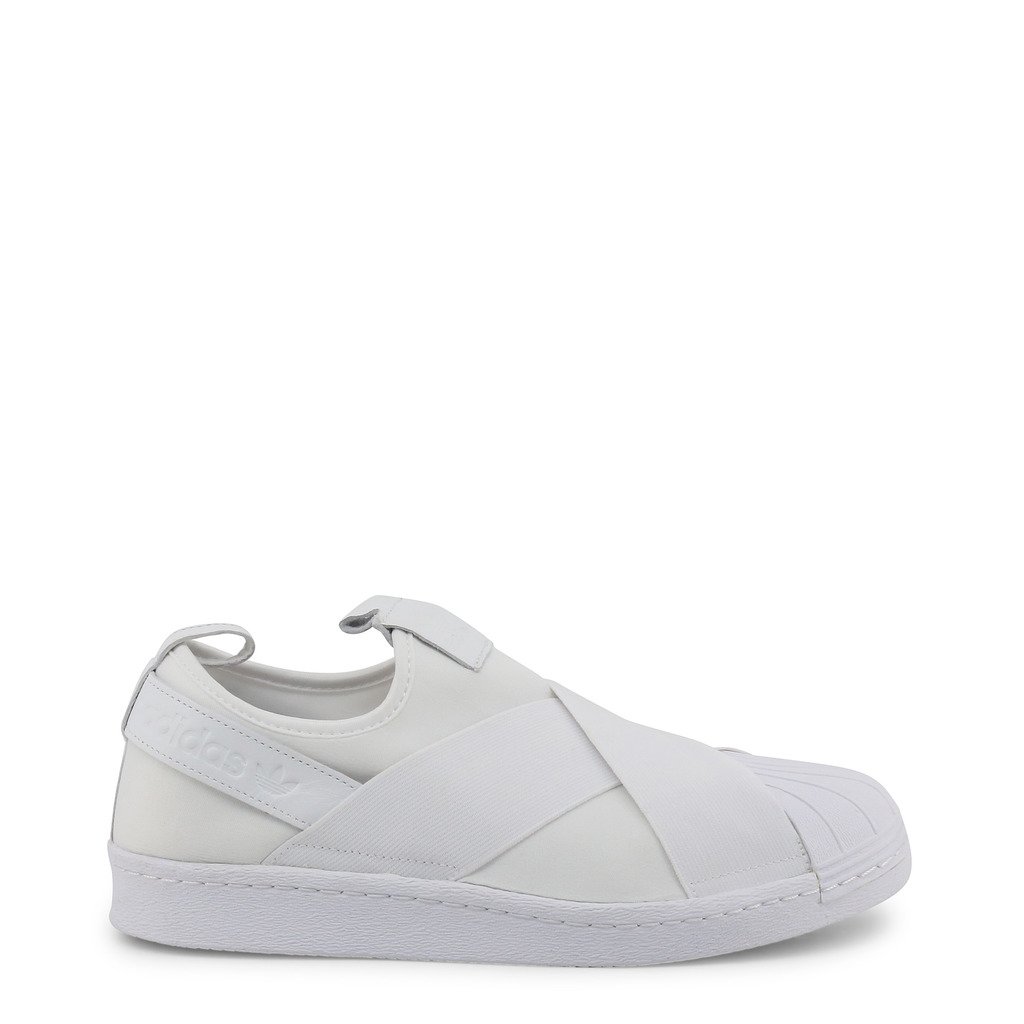 Bz0111-superstar-slipon-white-13.5 Unisex Sneakers, White - Size 13.5