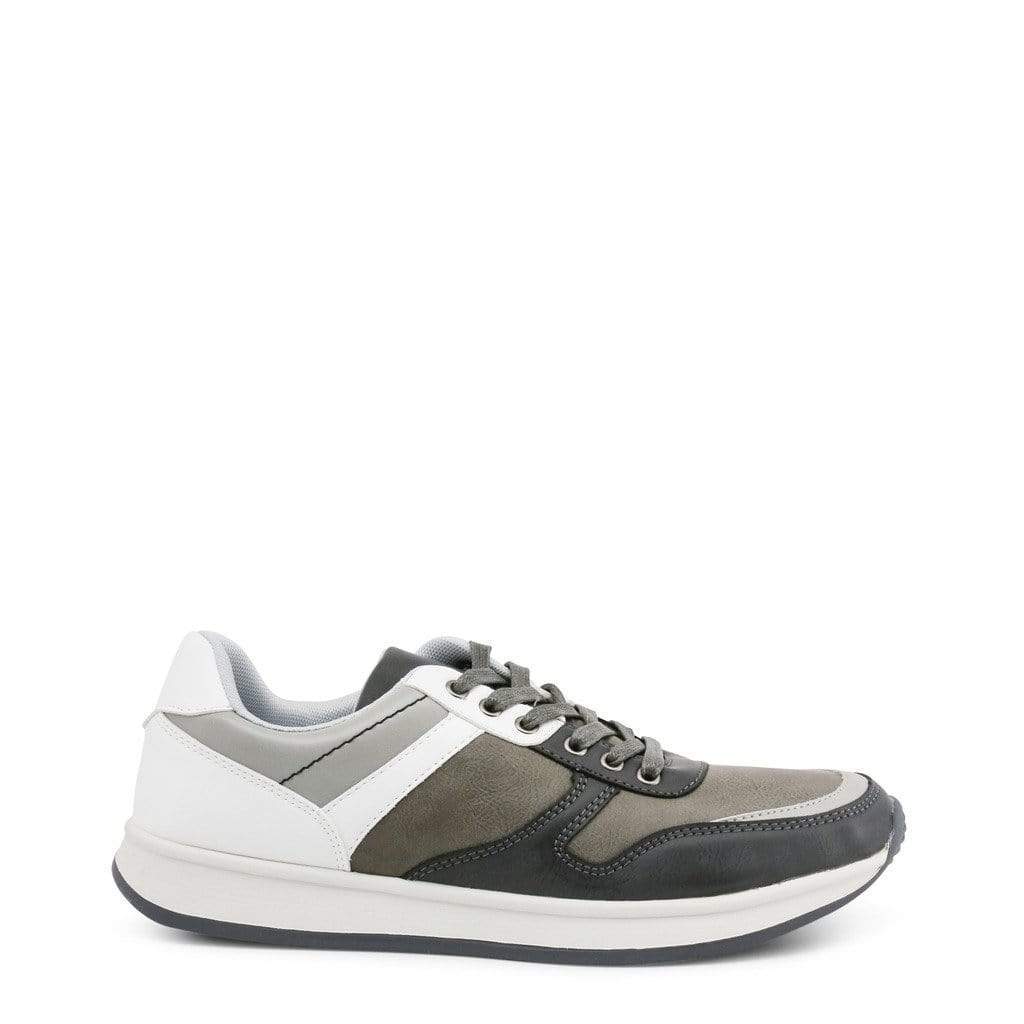Harvie-grey-grey-40 Mens Low Top Lace-up Sneakers, Grey - Size 40