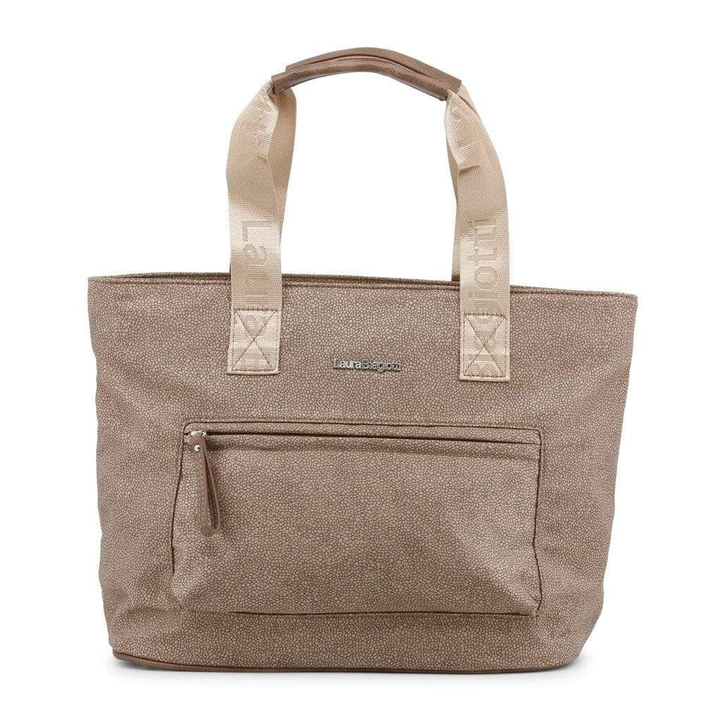 Lb18s103-4-terra-brown-nosize Womens Spring & Summer Shopping Bag, Brown