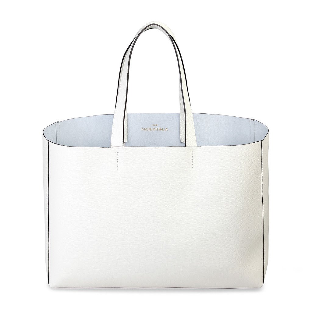 Lucrezia-panna-white-nosize Lucrezia Womens Shopping Bag - White