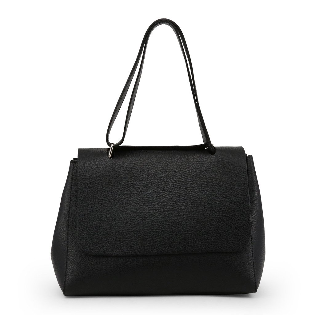 Isotta-nero-black-nosize Isotta Womens Leather Shoulder Bag - Nero Black