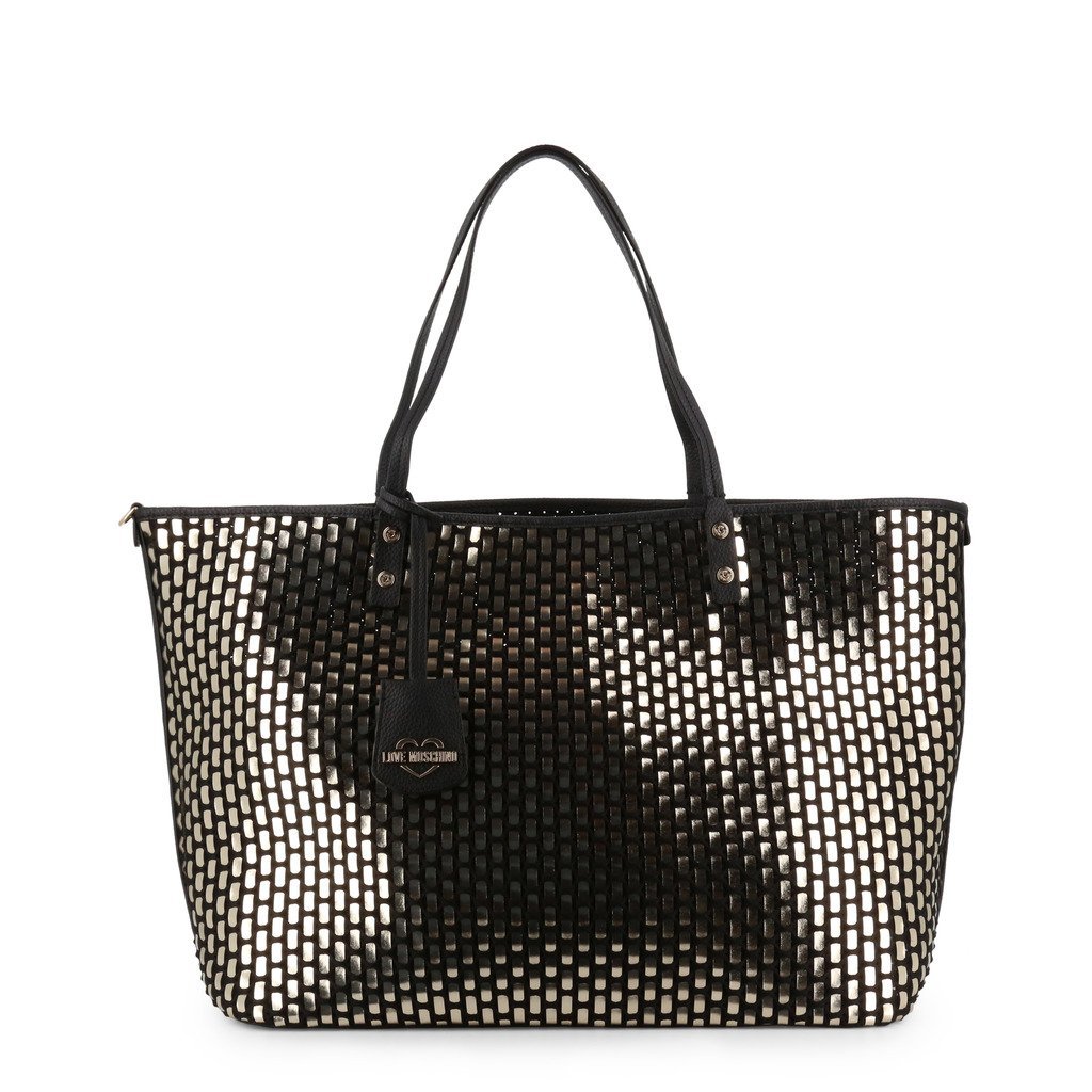 Jc4290pp07km-190b-black-nosize Womens Synthetic Leather Shopping Bag - Black