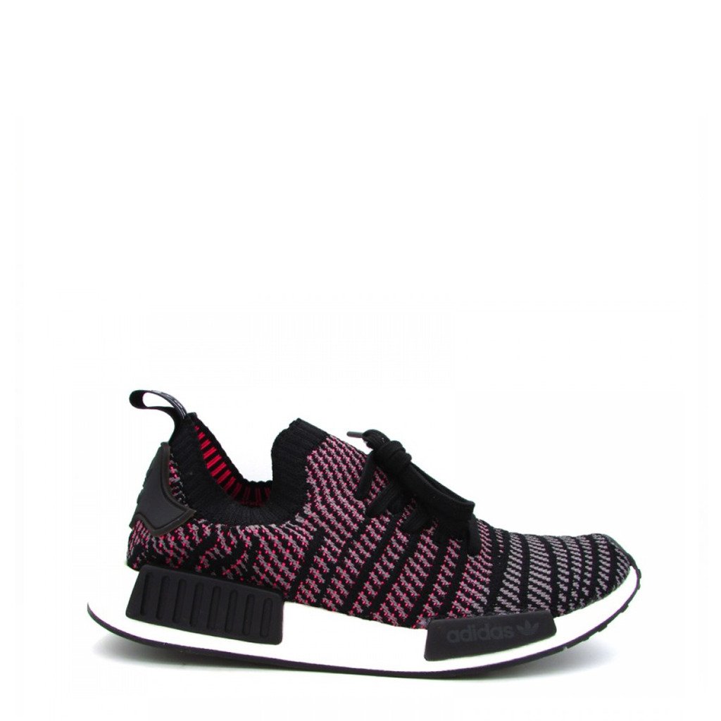 Cq2386-nmd-r1-stlt-black-pink-black-uk 8.0 Unisex Sneakers, Pink & Black - Size Uk 8.0