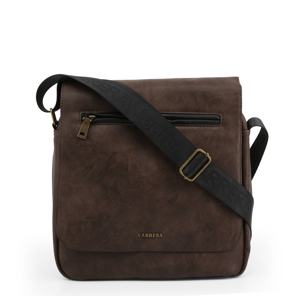 New-smart-cb1384-dkbrown-brown-nosize Original Mens Crossbody Bag, Dark Brown