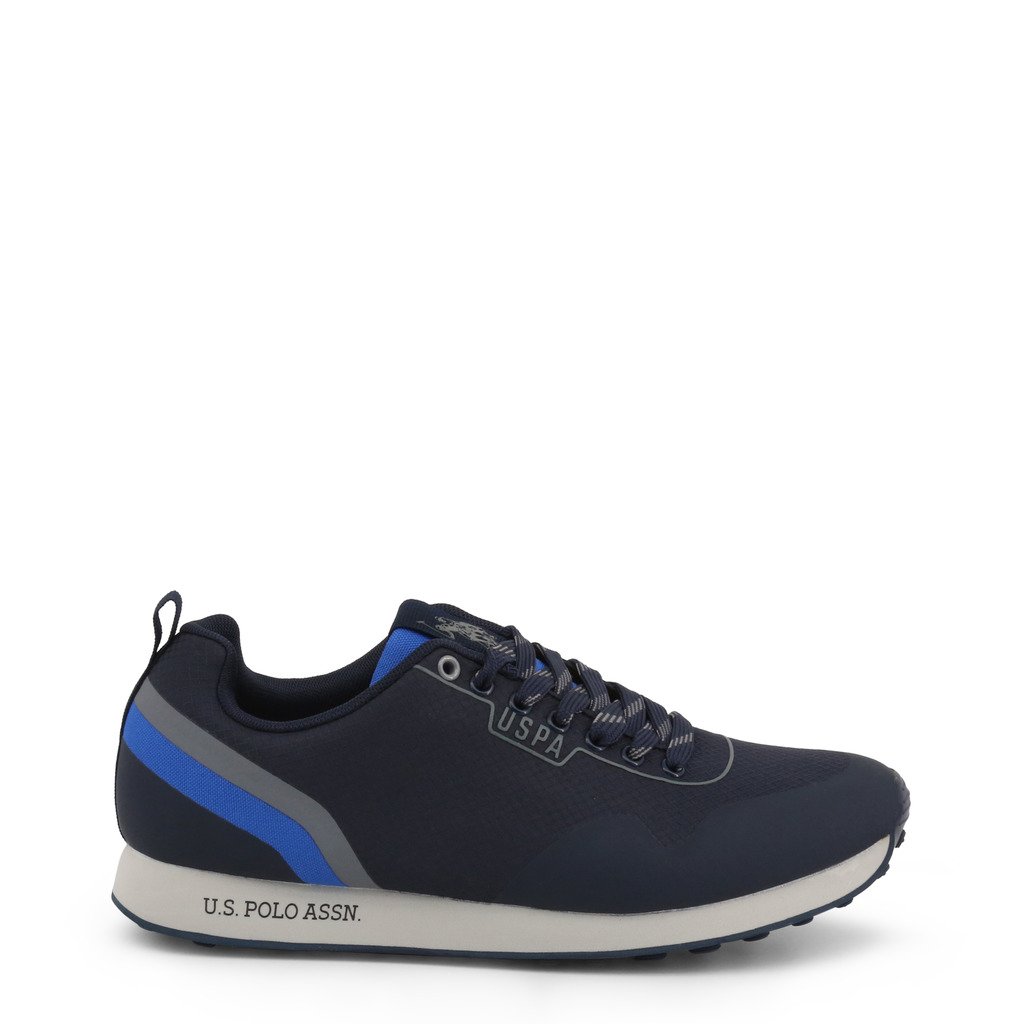 U.s. Polo Assn. Flash4119w9-t1-dkbl-blue-eu 46 Original Mens Sneakers, Dark Blue - Size Eu 46