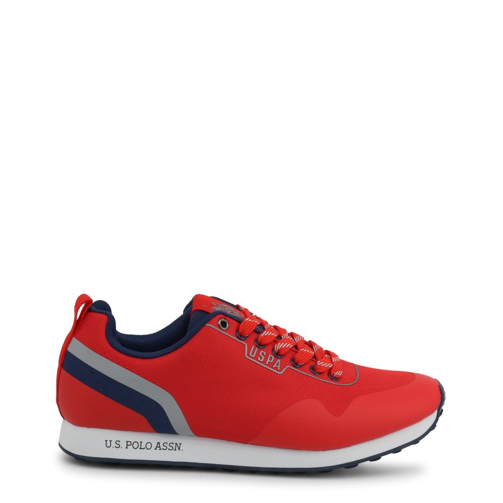 U.s. Polo Assn. Flash4119w9-t1-red-red-eu 40 Original Mens Sneakers, Red - Size Eu 40