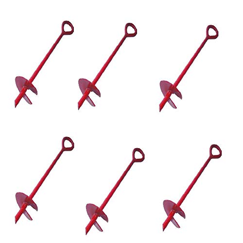 713049952383 15 X 3 In. Red Earth Anchor - Pack Of 6
