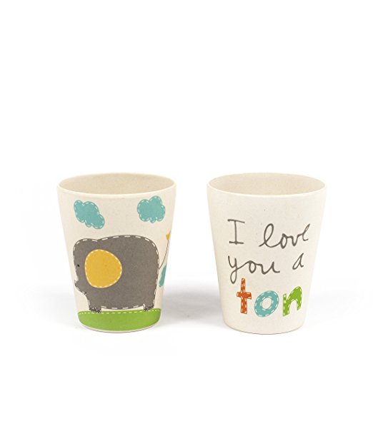 Tf0747ec Elephant Cups, Pack Of 2
