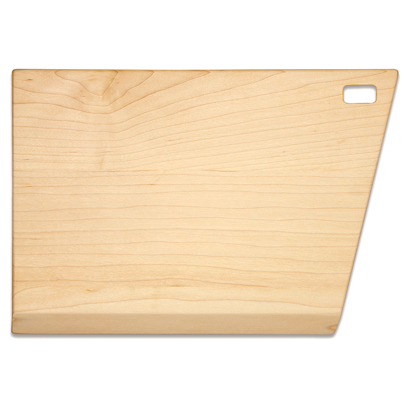 Martins Furniture 81402m Maple Slant Cutting Board - 8 X 12 X 0.75 In.