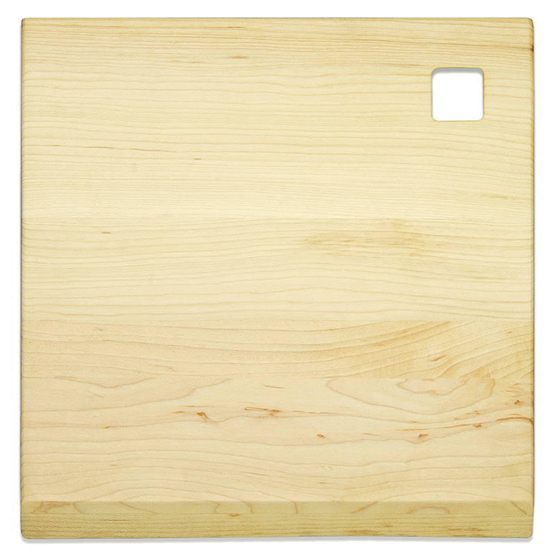 Martins Furniture 81407m Maple Slant Cutting Board - 10 X 10 X 0.75 In.