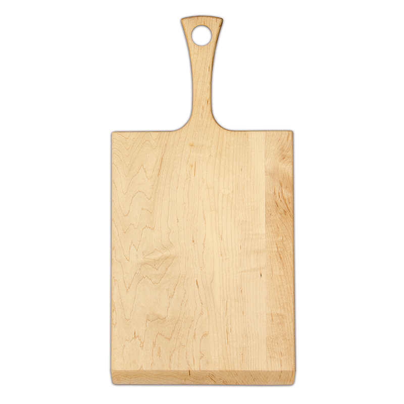 Martins Furniture 81425m Maple Charcuterie Server With Handle - 8 X 16 X 0.75 In.