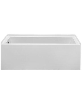 R6030discw-b Integral Skirted End Drain Whirlpool Bathtub, Biscuit - 60 X 30 X 16 In.