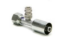 Vintage Air VIN35512-VUG AC Refrigerant Straight 8 AN Hose Crimp to 8 AN Female O-Ring Hose End Fitting - Charge Port Vintage Air VIN35512-VUG AC Refrigerant Straight 8 AN Hose Crimp to 8 AN Female O-Ring Hose End Fitting - Charge Port