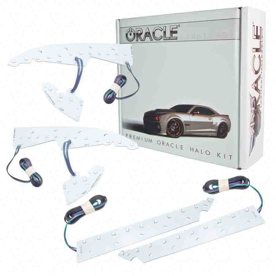 Oracle Lighting ORA2450-330 LED Halo Headlight Kit Colorshift for 2014 GMC Sierra Oracle Lighting ORA2450-330 LED Halo Headlight Kit Colorshift for 2014 GMC Sierra