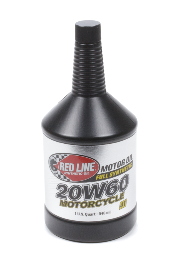 Redline Oil RED12604 20W60 Motorcycle Oil - 1 qt. Redline Oil RED12604 20W60 Motorcycle Oil - 1 qt.