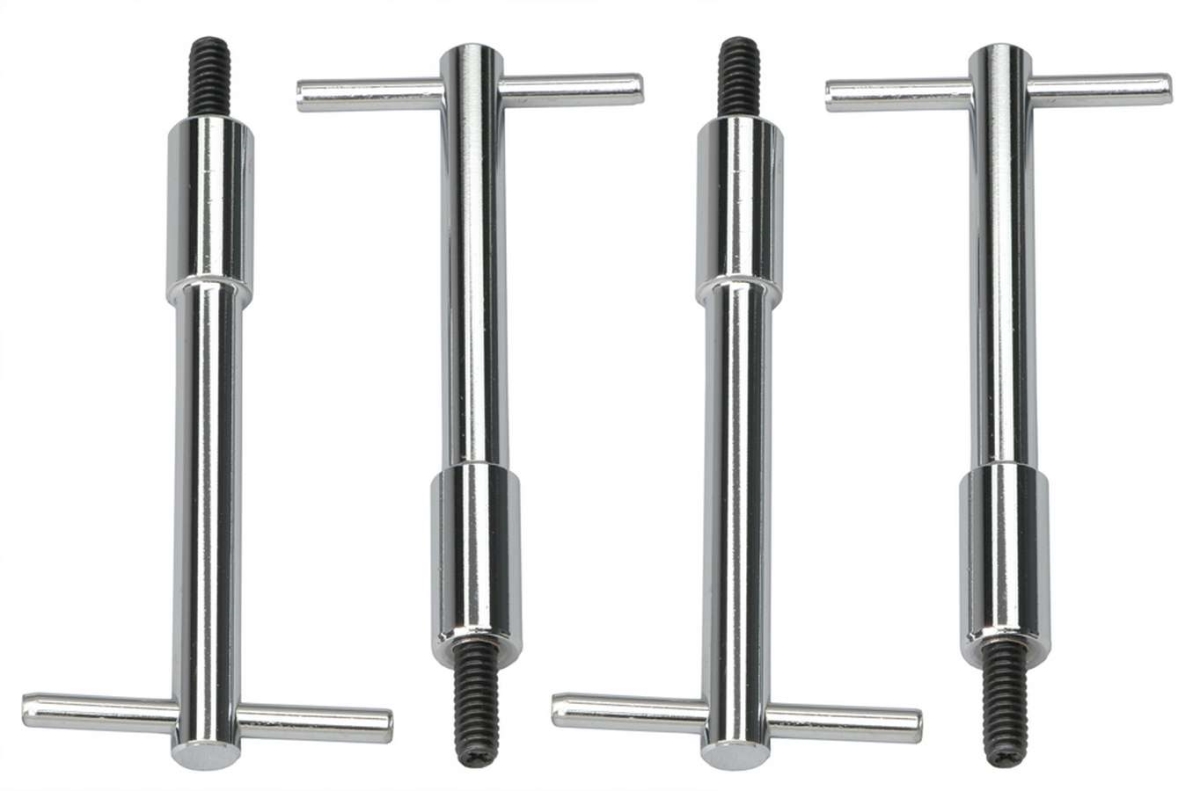 Set of 4 Trans-Dapt 9329 Valve Cover 2 3//4 Hex Studs